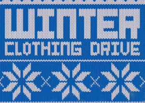 Winter Clothing Drive Promo Image Courtesy of PopCycle.